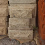 Grooved wood stone